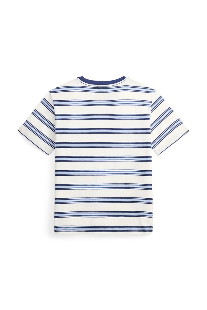 Chłopiec Polo Ralph Lauren t-shirt bawełniany dziecięcy 323A12297001 biały