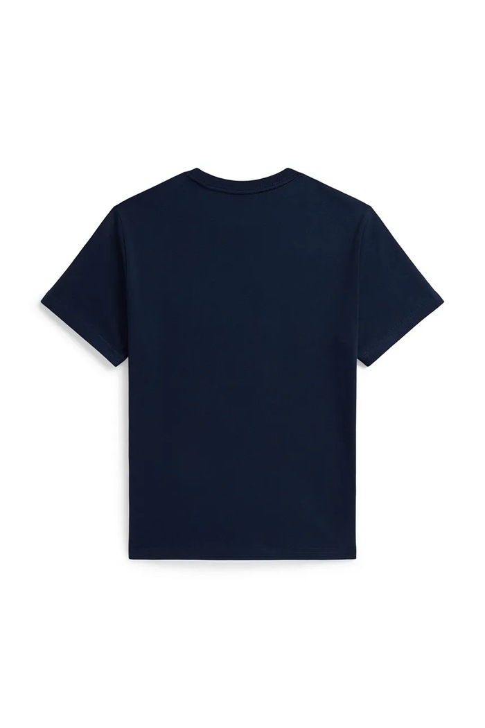 Detské bavlnené tričko Polo Ralph Lauren 323A12428002 tmavomodrá SS26