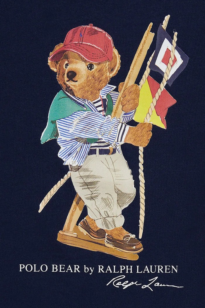 Chlapec Detské bavlnené tričko Polo Ralph Lauren 323A12428002 tmavomodrá