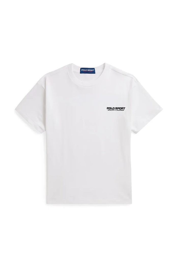 Polo Ralph Lauren basic tričko detské bavlnené biela 323P01532500