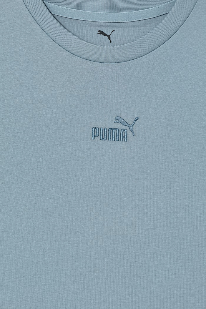 Chlapec Detské bavlnené tričko Puma ESS Small No.1 Logo 692975 modrá