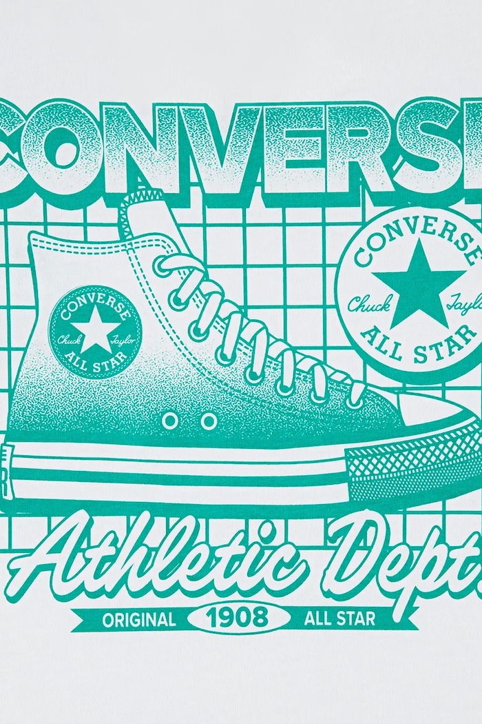 CHLAPEC Dětské tričko Converse 9CH945 béžová
