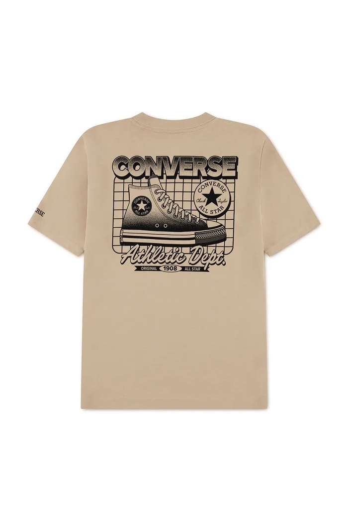 Dětské tričko Converse 9CH945 béžová SS26