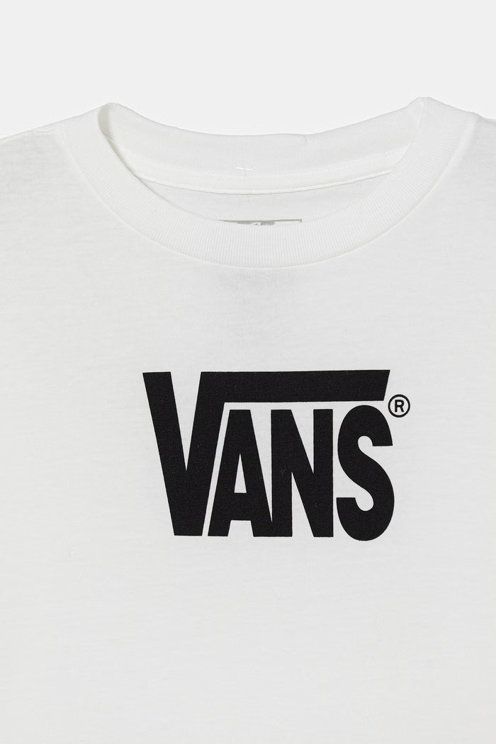 Chlapec Detské bavlnené tričko Vans VN000TF0WHT1 biela