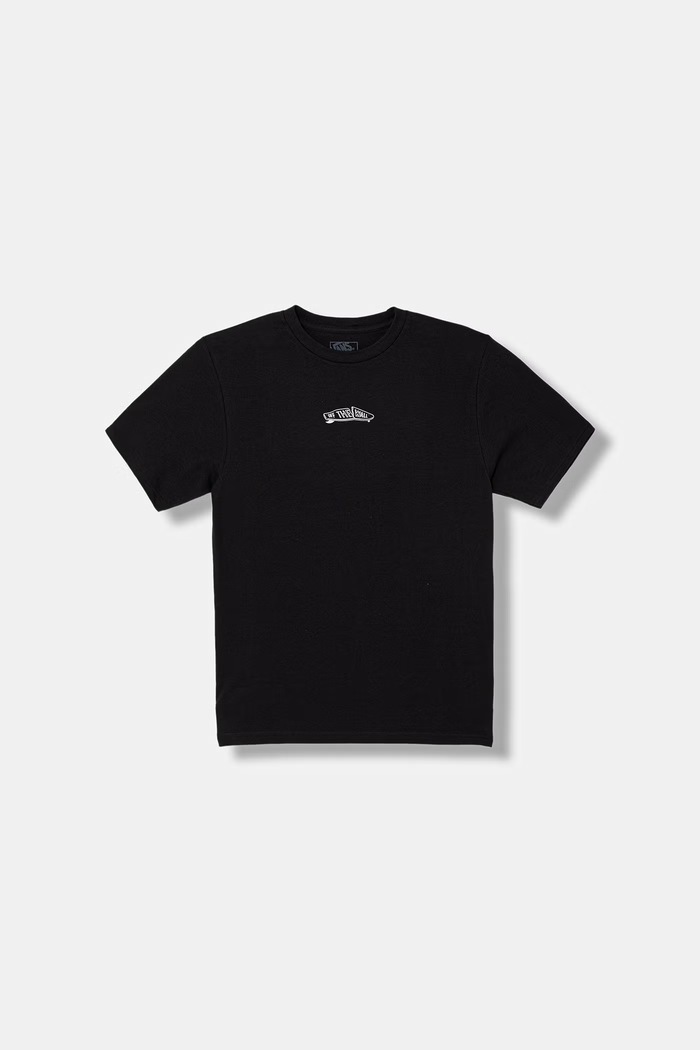 Detské bavlnené tričko Vans VN000TN5BLK1 čierna SS26