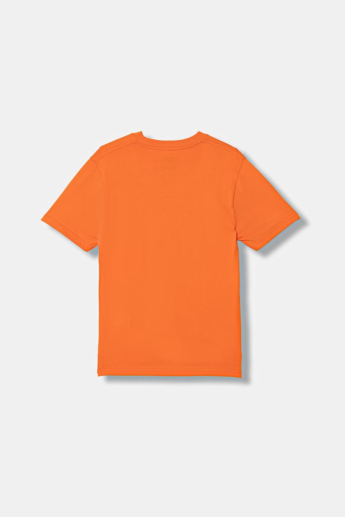 Detské bavlnené tričko Vans VN0A4MQ3FLM1 oranžová SS26