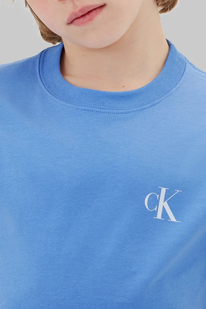 Calvin Klein Jeans T-shirty dziecięce bawełniane 2-pack LVCKSJA45B.104.116.PPY2 beżowy