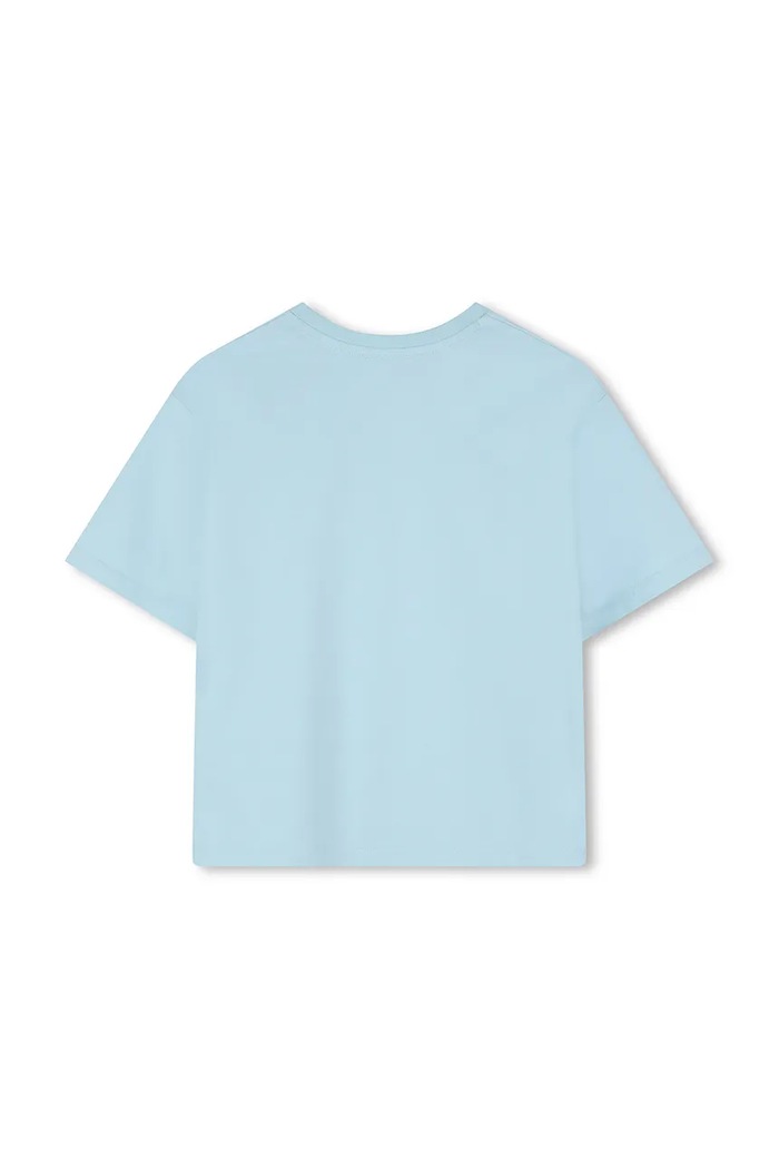 Detské bavlnené tričko Marc Jacobs W60755.114.150 modrá SS26