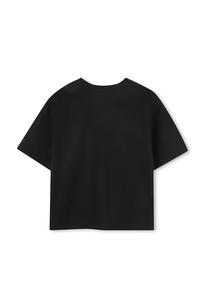 Chlapec Detské bavlnené tričko Marc Jacobs W60755.156 čierna