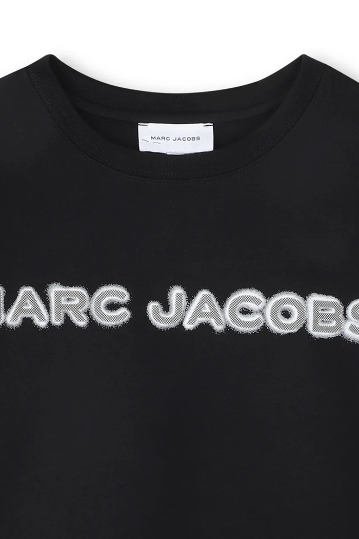 Detské bavlnené tričko Marc Jacobs čierna W60755.156