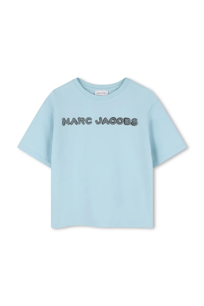 Detské bavlnené tričko Marc Jacobs bavlna modrá W60755.86.108