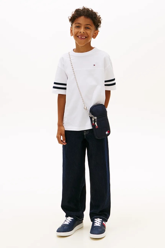 Chlapec Tommy Hilfiger tričko detské bavlnené KB0KB10299.128.176.PPY2 biela