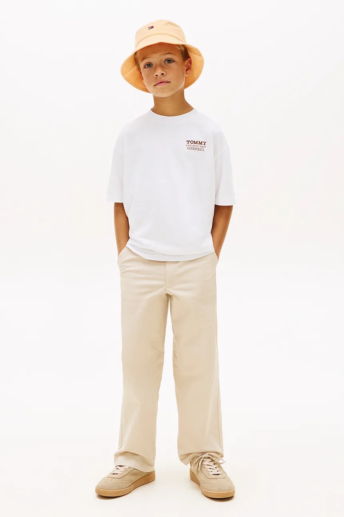 Tommy Hilfiger tričko detské bavlnené biela KB0KB10194.128.176.PPY2