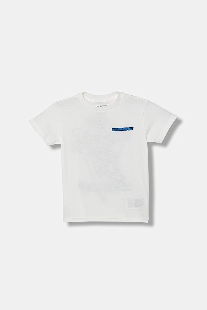 Vans tričko dětské bavlněné VN000TNBWHT1 bílá SS26
