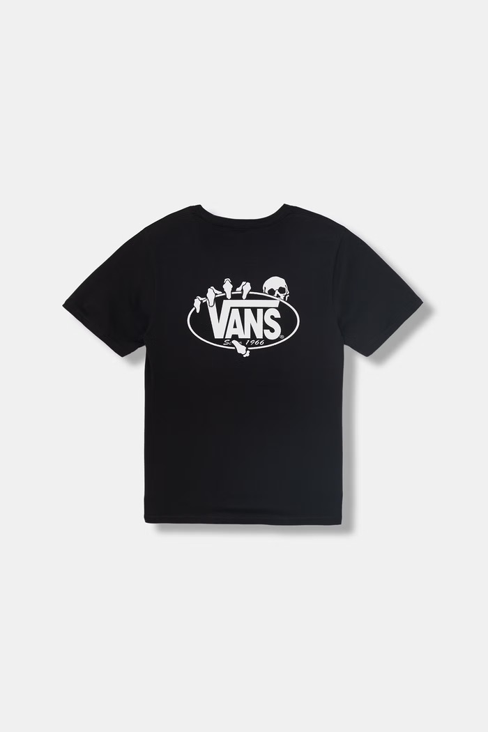 Vans tričko detské bavlnené VN000VW4BLK1 čierna SS26