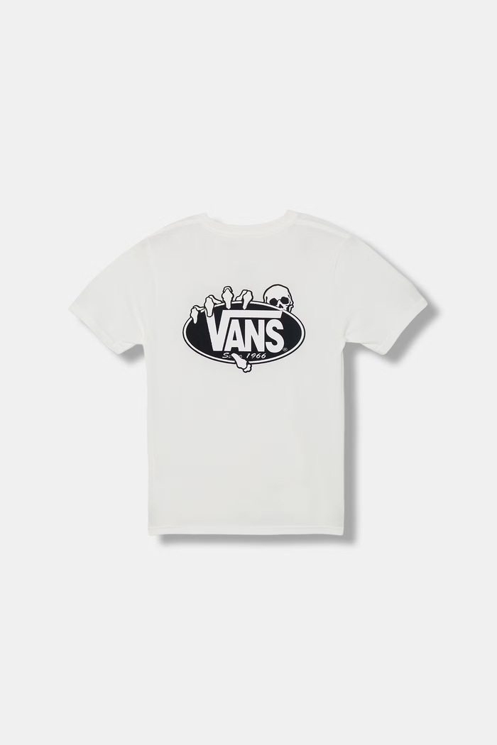 Vans tričko detské bavlnené VN000VW4WHT1 biela SS26