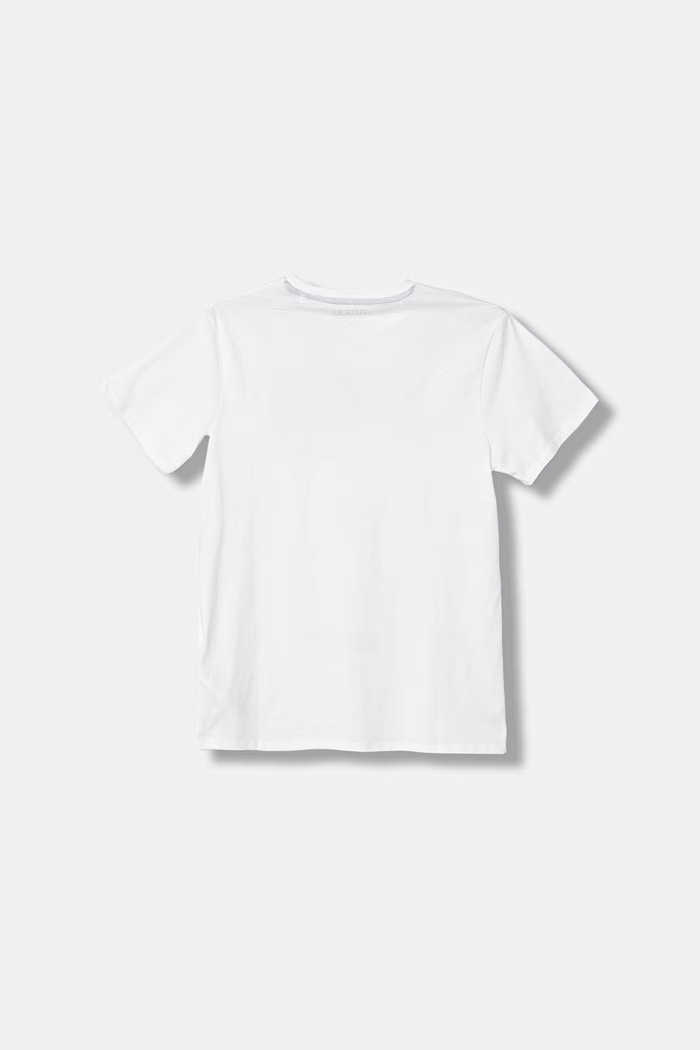 Detské bavlnené tričko Guess L6GI09.K8HM4.PPY2.M biela SS26