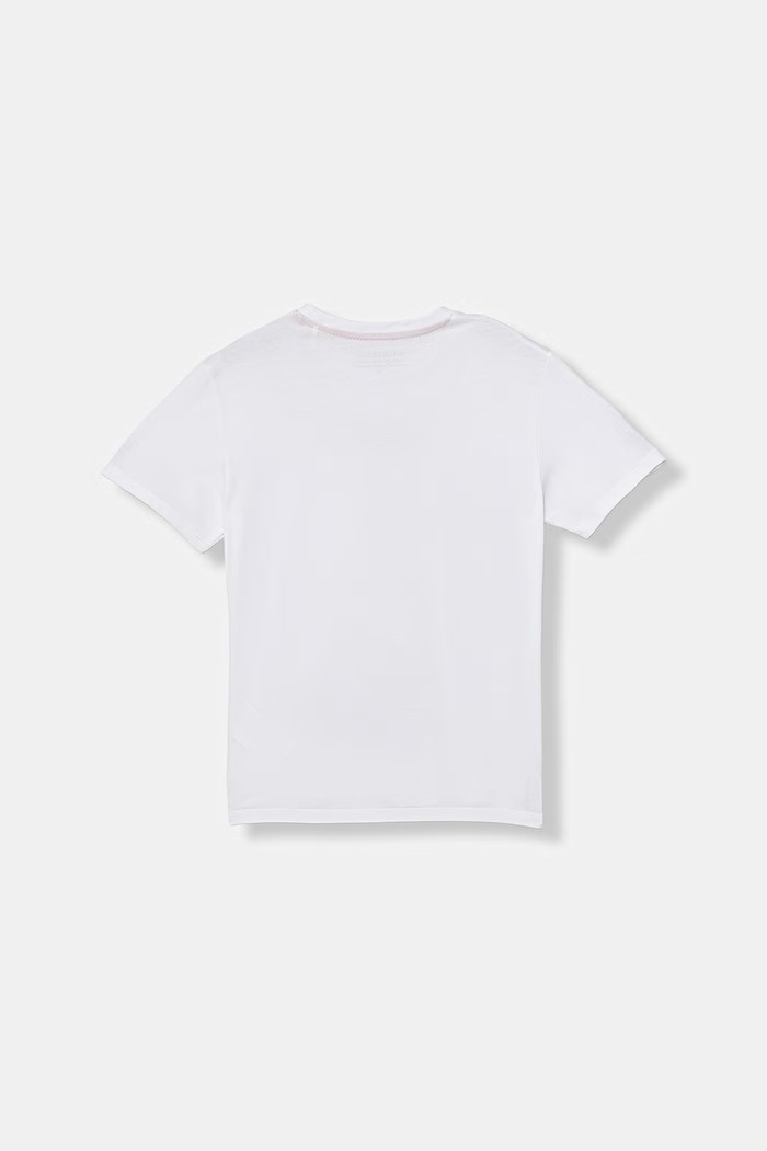 Guess detské bavlnené tričko L6GI12.K8HM4.PPY2.M biela SS26