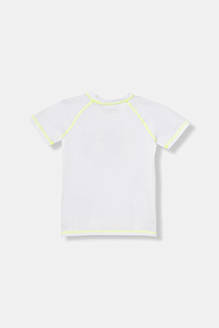 Guess detské bavlnené tričko N6GI19.K8HM4.PPY2.M biela SS26