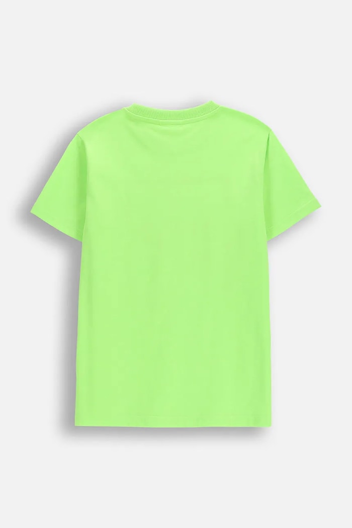 Coccodrillo t-shirt dziecięcy WC6143207VBA zielony SS26