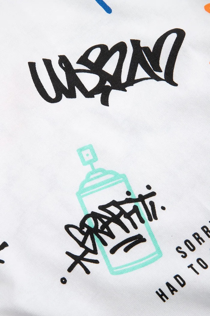 Coccodrillo t-shirt bawełniany dziecięcy biały WC6143201RBJ