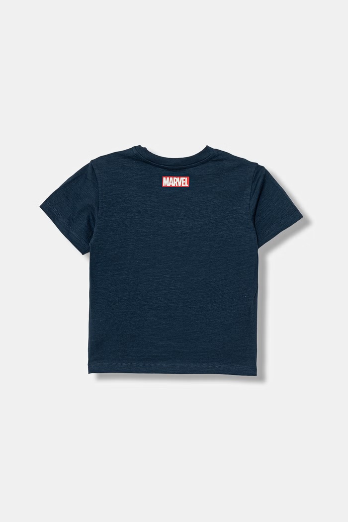 United Colors of Benetton tricou pentru copii, din bumbac 3SDLG10ML.P.Stagionale bleumarin SS26