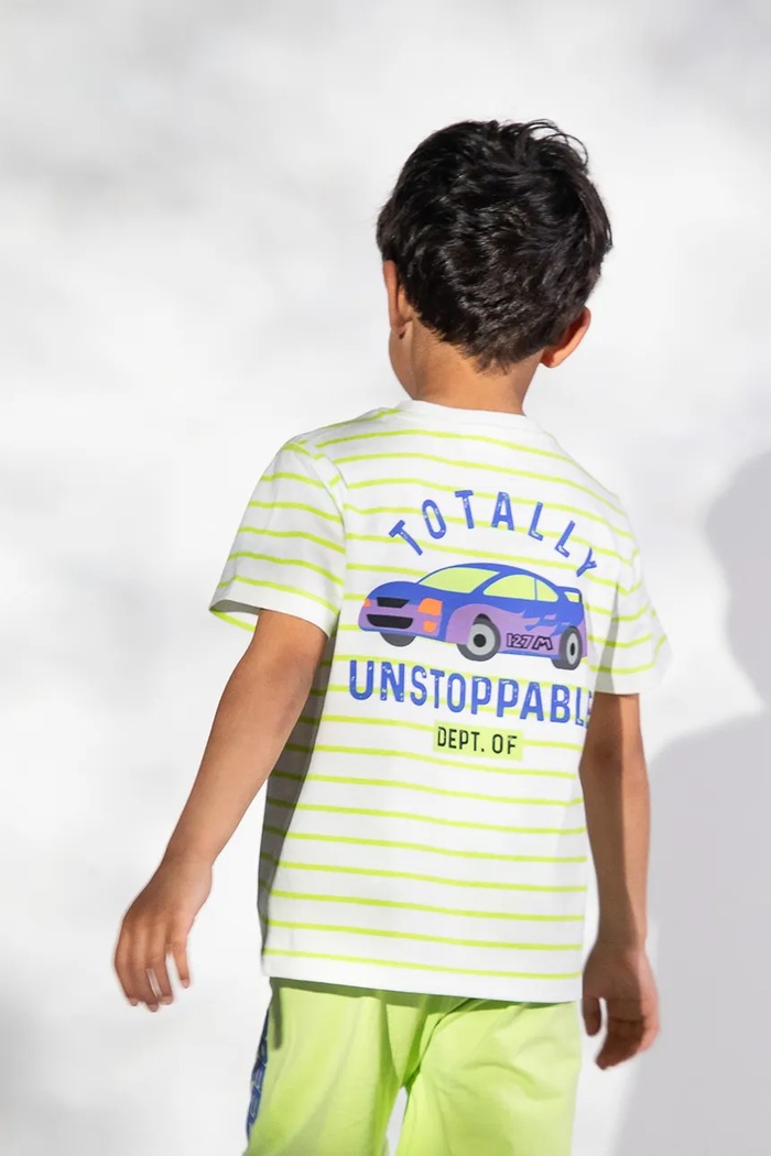 Coccodrillo t-shirt παιδικό βαμβακερό WC6143201HBK
