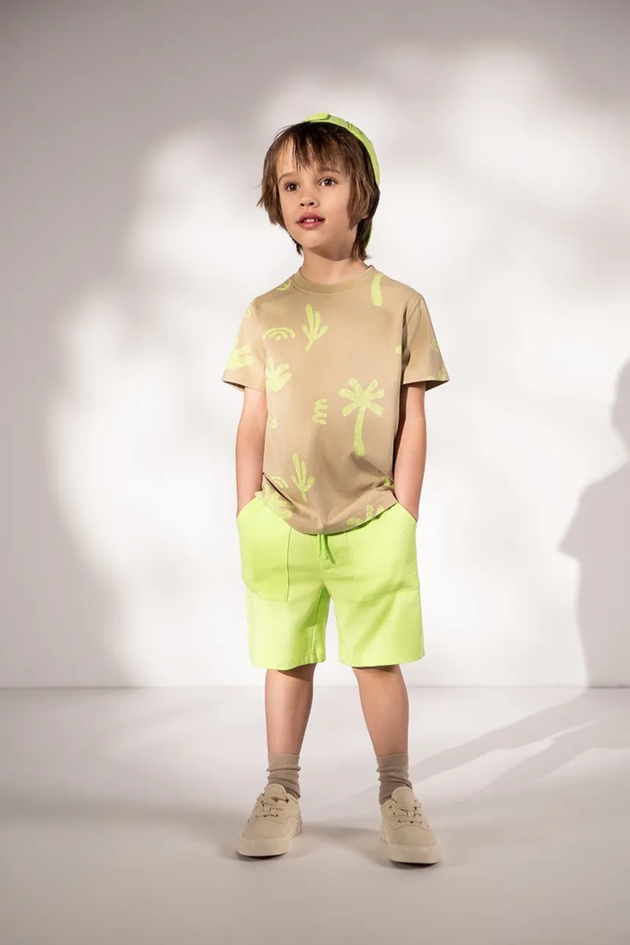 Coccodrillo T-shirt dziecięcy bawełniany WC6143203TBK