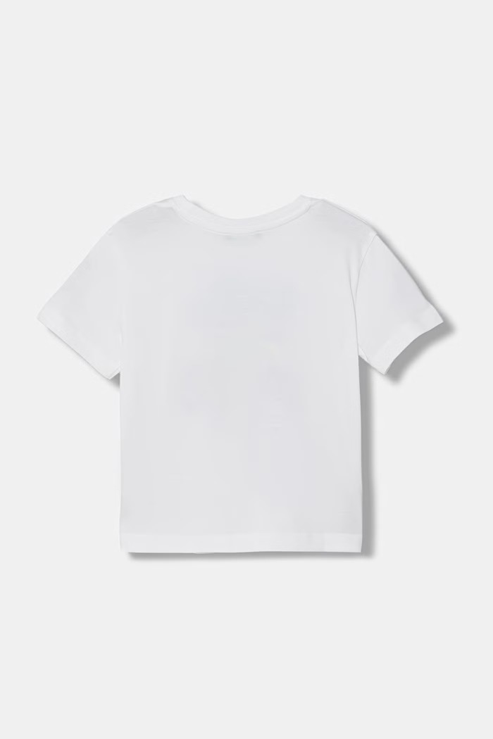 United Colors of Benetton T-shirt dziecięcy bawełniany 3I1XG10MX.P.seasonal biały SS26