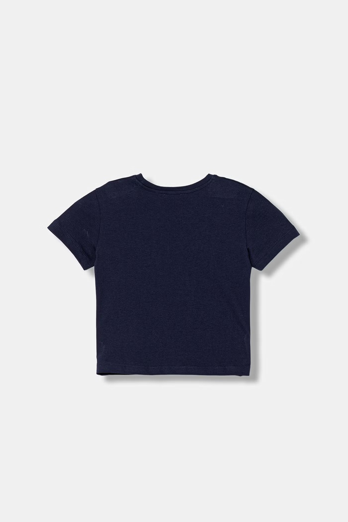 United Colors of Benetton T-shirt dziecięcy bawełniany 3I1XG10MX.P.seasonal granatowy SS26