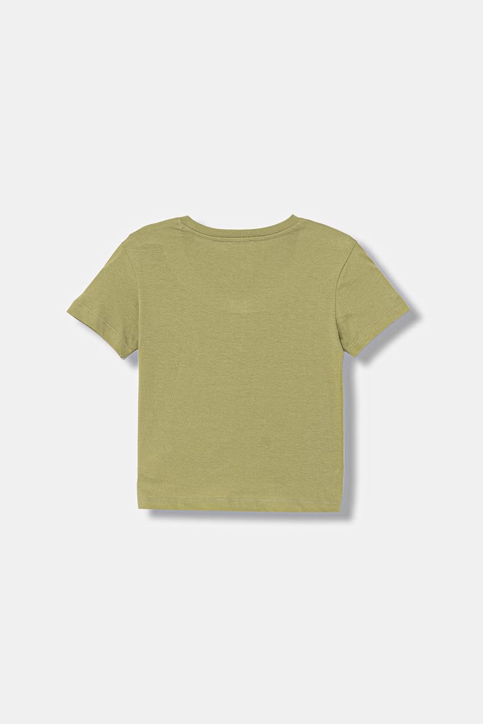 United Colors of Benetton T-shirt dziecięcy bawełniany 3I1XG10MX.P.seasonal zielony SS26
