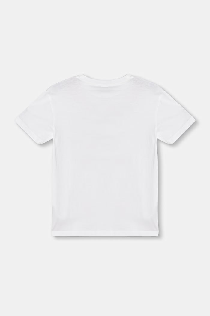 United Colors of Benetton T-shirt dziecięcy bawełniany 3I1XC10TF.G.seasonal biały SS26