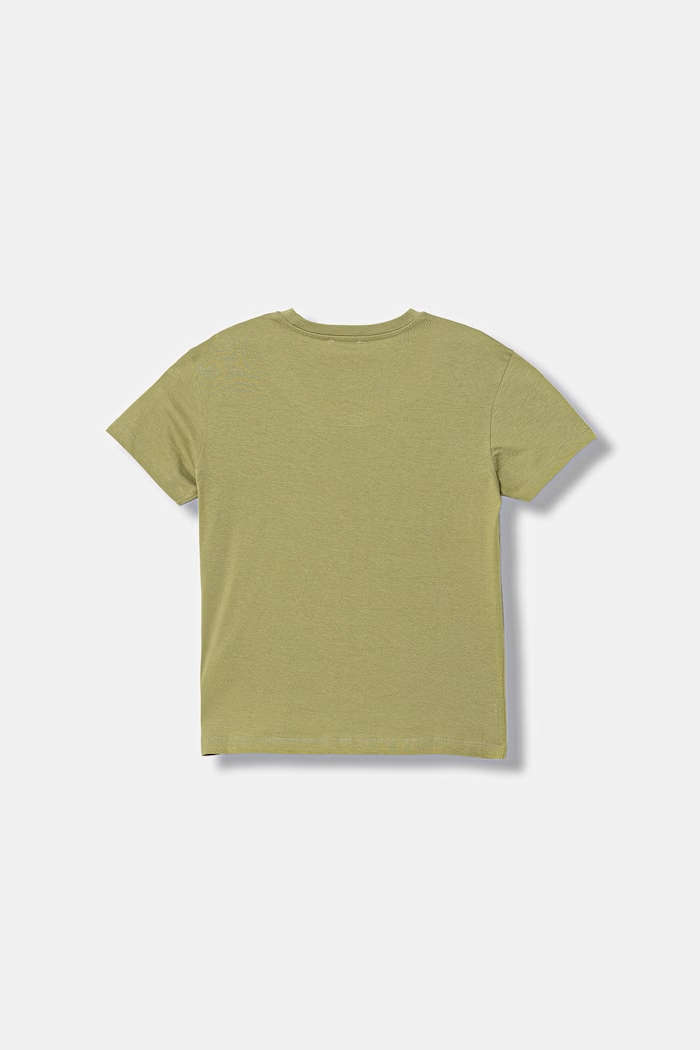 United Colors of Benetton T-shirt dziecięcy bawełniany 3I1XC10TF.G.seasonal zielony SS26