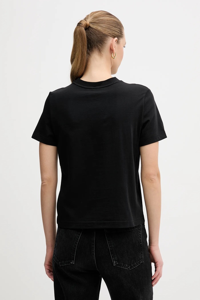 Дрехи Памучна тениска Calvin Klein Jeans LV047E813G черен