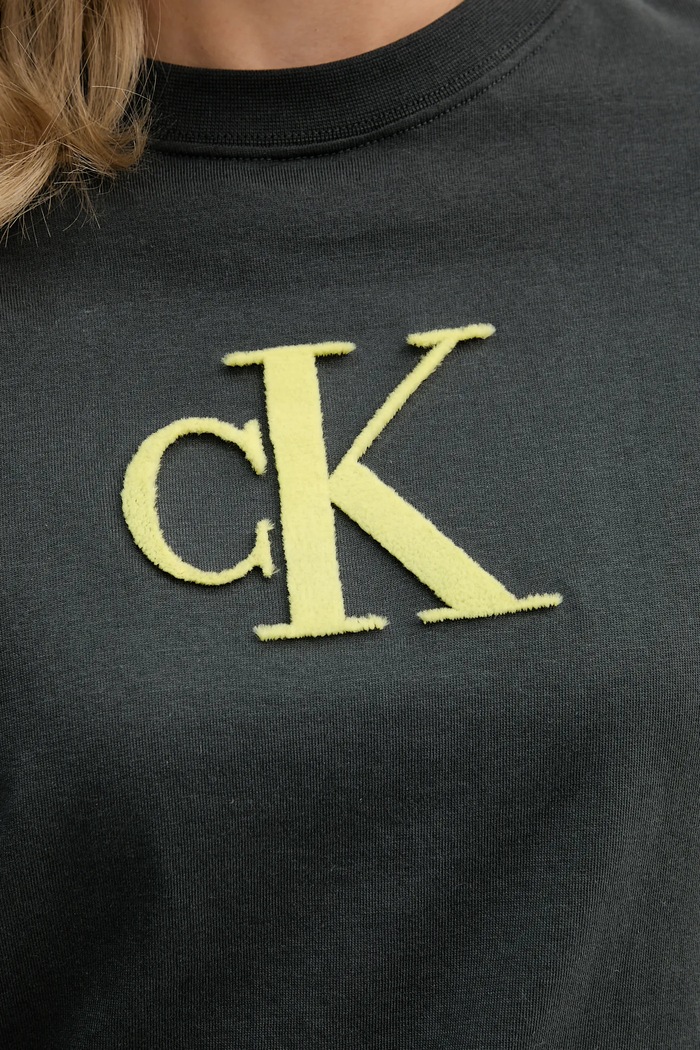 Calvin Klein Jeans tricou din bumbac LV047E215G gri