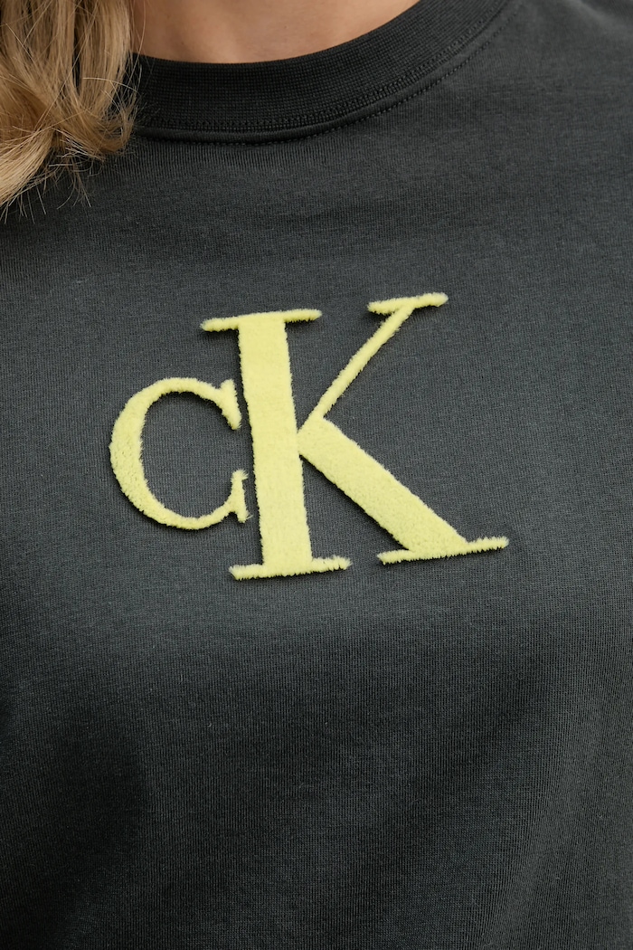 Calvin Klein Jeans tricou din bumbac LV047E215G gri