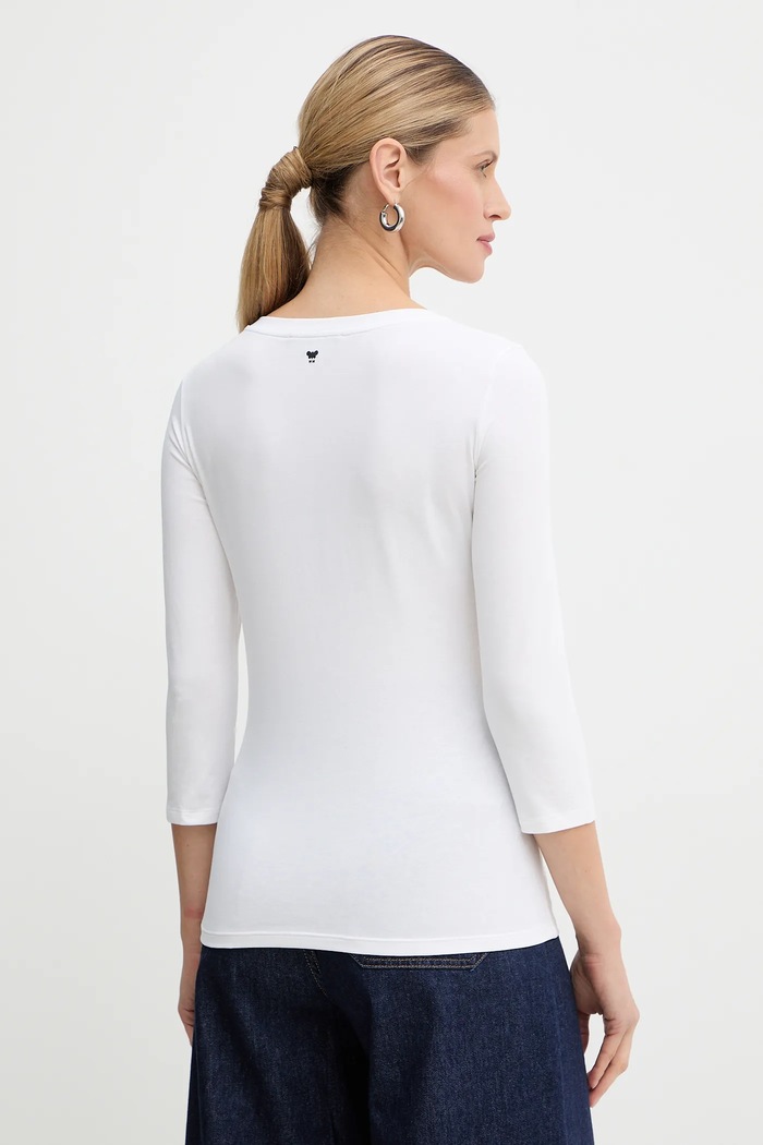 Ρούχα Μακρυμάνικο Weekend Max Mara MULTIA 2615971011600 λευκό