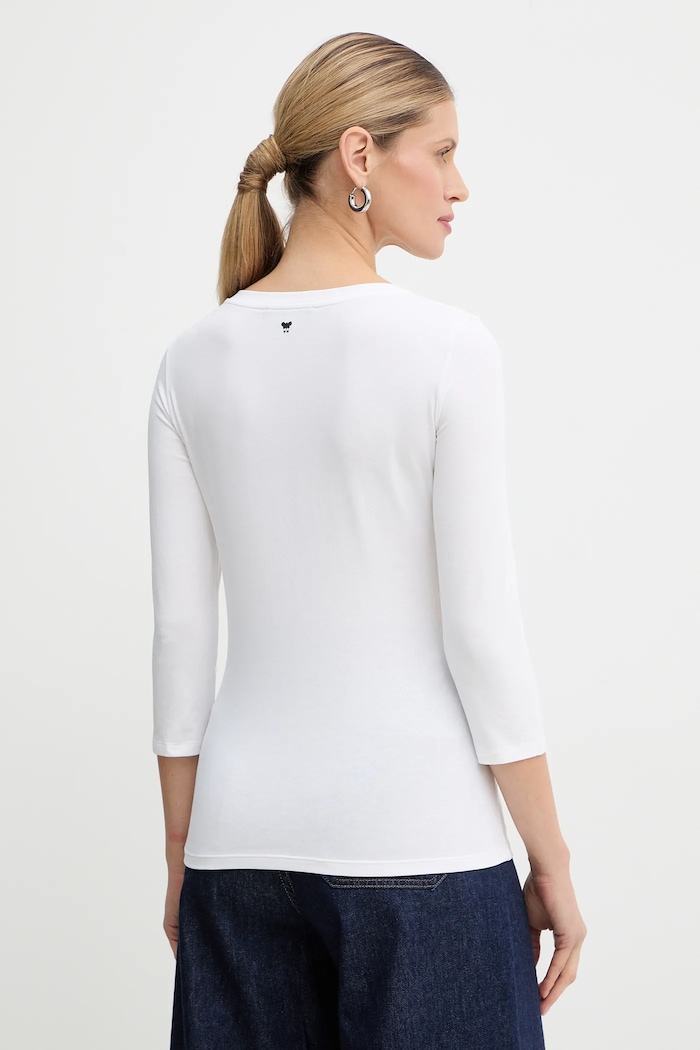 Ρούχα Μακρυμάνικο Weekend Max Mara MULTIA 2615971011600 λευκό