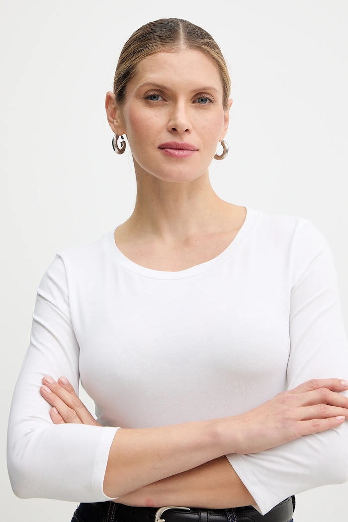 Μακρυμάνικο Weekend Max Mara MULTIA λευκό 2615971011600