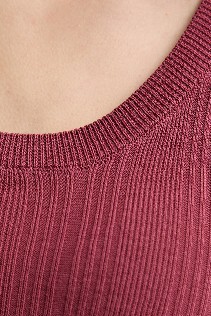 Weekend Max Mara τοπ γυναικείο με βισκόζη COSE 2615361012600 μπορντό