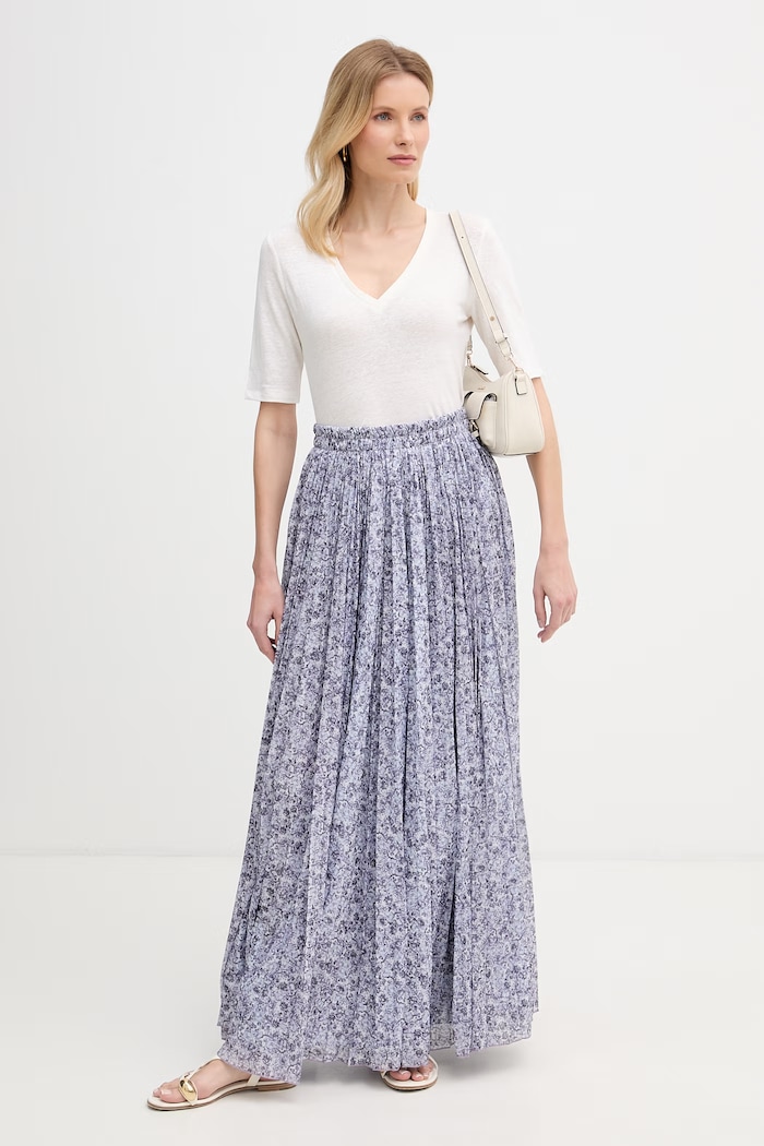 Weekend Max Mara tričko dámské bavlněné OPZIONE 2615941042600 béžová SS26