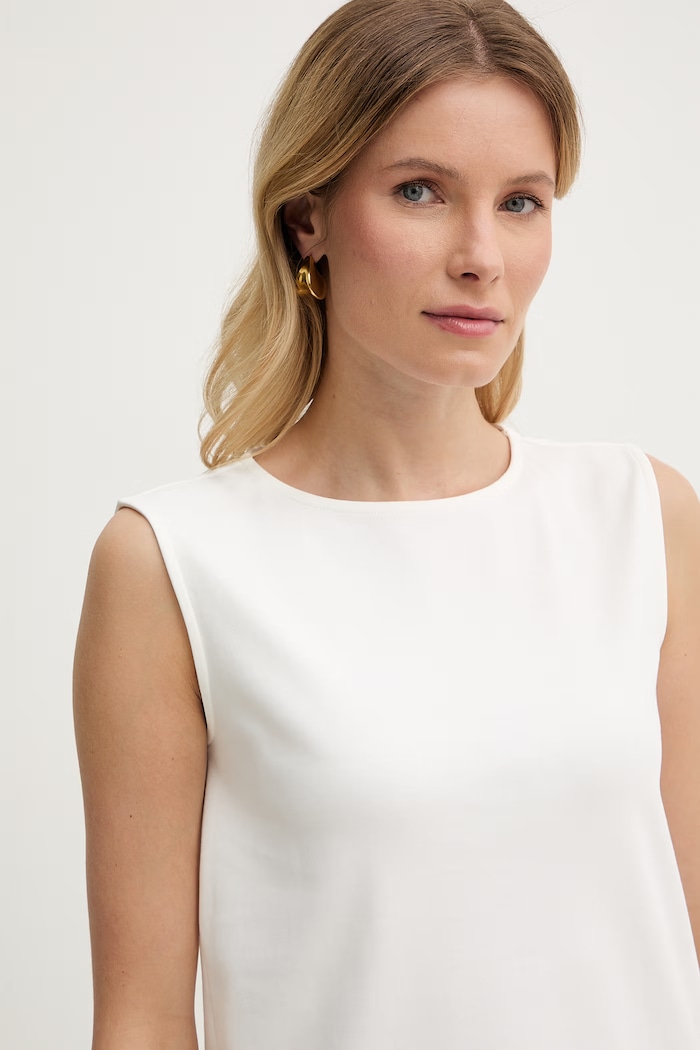 Weekend Max Mara top dámsky bavlnený MULTIH béžová 2615941092600