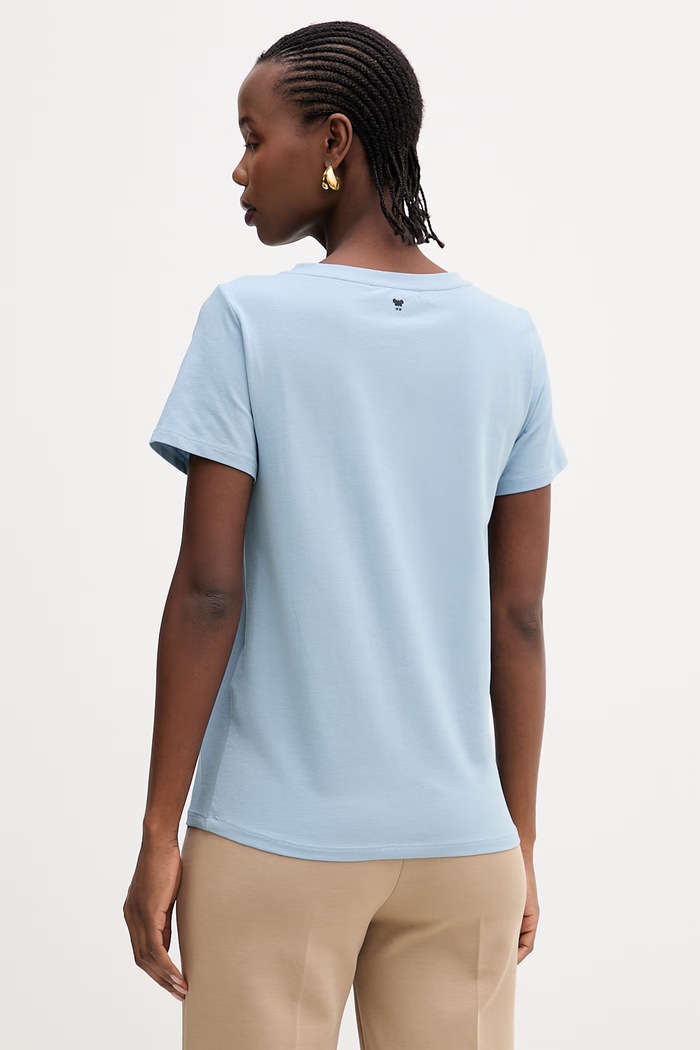Ruházat Weekend Max Mara t-shirt MULTIF 2615971012600 kék