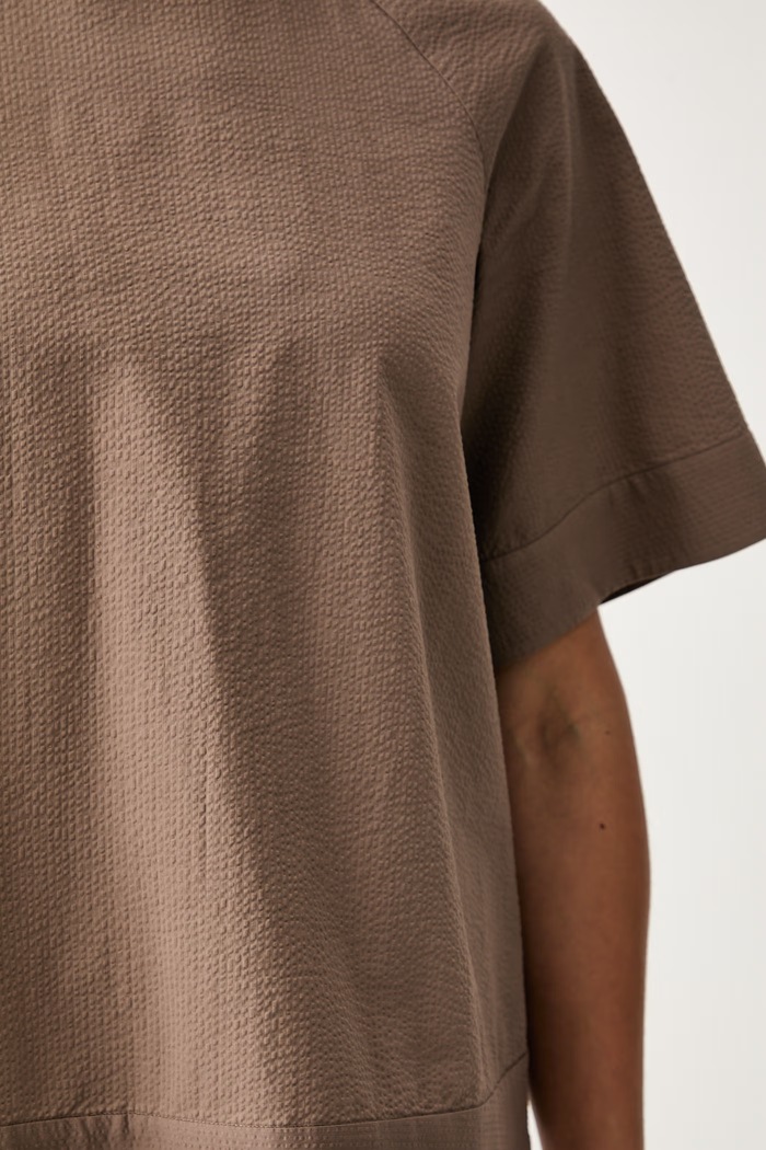 MM by Max Mara bluzka damska bawełniana RIDENTE 2616191018600 brązowy