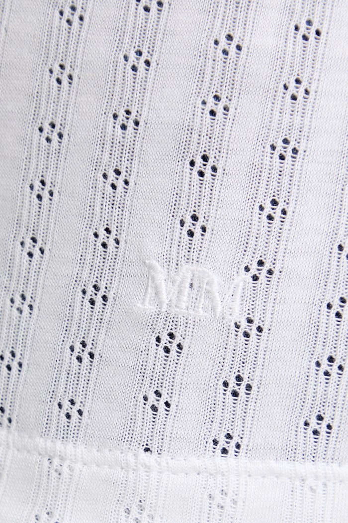 MM by Max Mara top pentru femei, cu lyocell AFFINE 2616941018600 alb