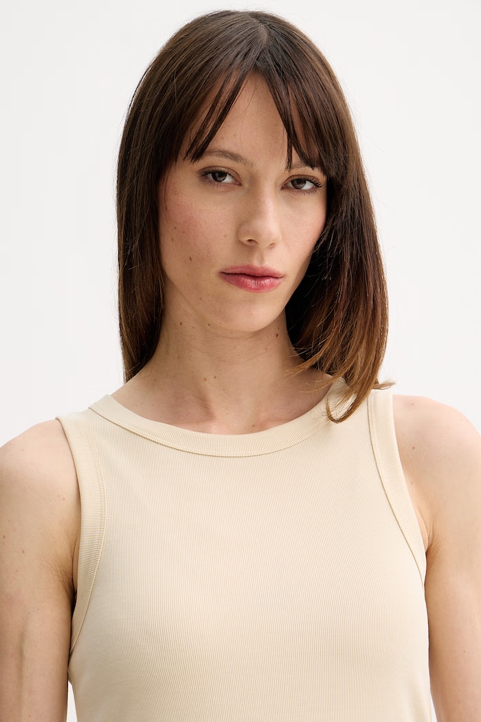 MM by Max Mara top damski SETA beżowy 2616941058600