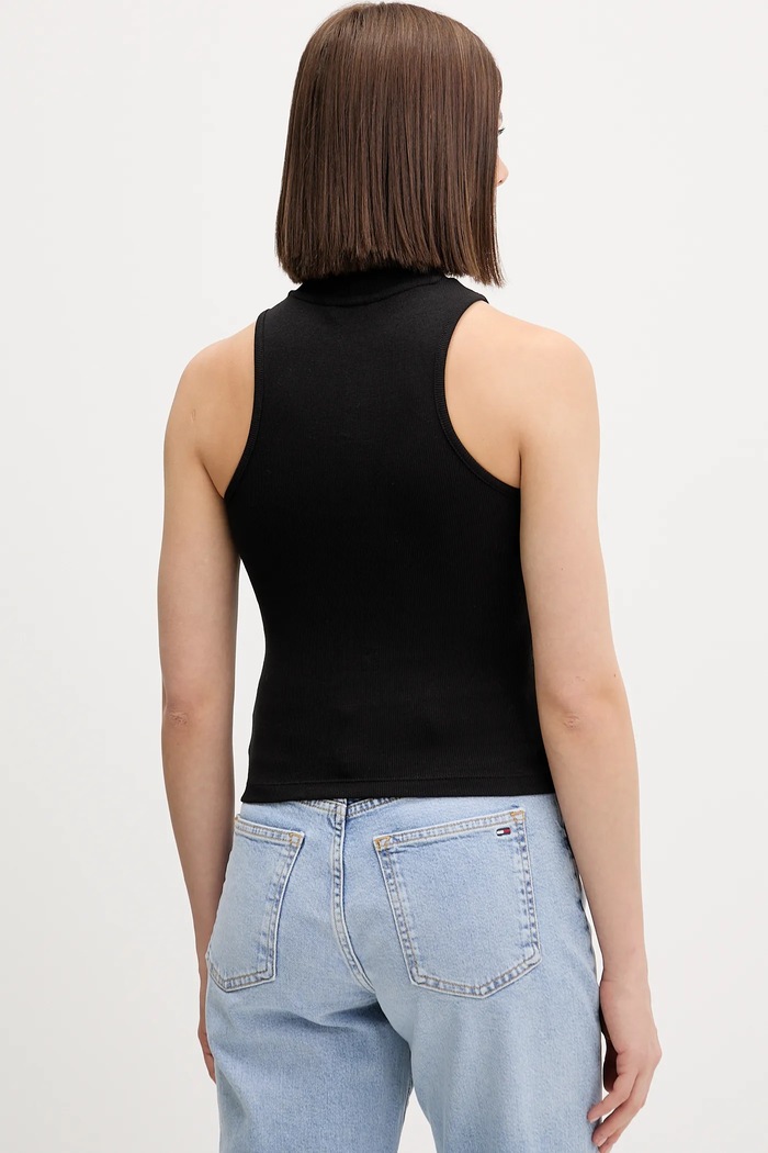 Oblečení Top Tommy Jeans DW0DW21840 černá