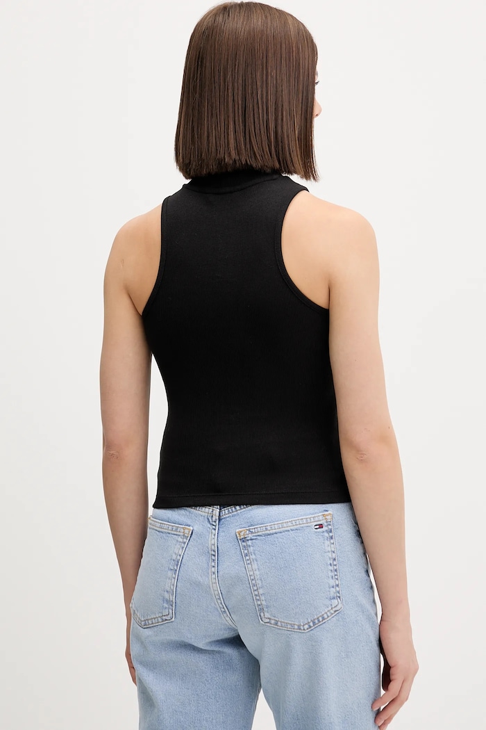 Oblečení Top Tommy Jeans DW0DW21840 černá