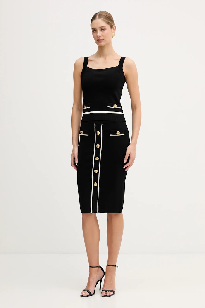Top Marciano by Guess NOEMI 6RGR03.5905Z μαύρο SS26