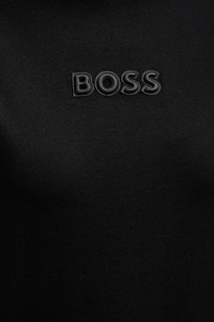 Bavlnené tričko BOSS Eharpa3 50563283 čierna